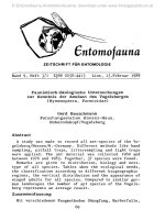 Entomofauna, ZEITSCHRIFT FÜR ENTOMOLOGIE VOL 0009-0069-0115