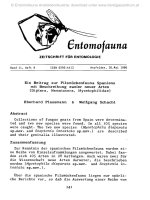 Entomofauna, ZEITSCHRIFT FÜR ENTOMOLOGIE VOL 0011-0141-0151