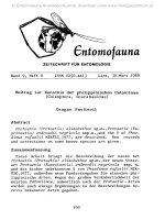 Entomofauna, ZEITSCHRIFT FÜR ENTOMOLOGIE VOL 0009-0169-0179