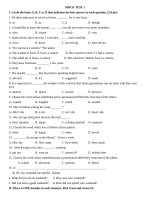 MOCK TEST THI LOP 10