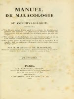 Manuel de Malacologie et de Conchyliologie, Planches, Blainville 1927