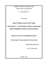 123doc   phát triển ngôn ngữ sớm  cho trẻ 03 tuổi theo phương pháp glenn doman converted