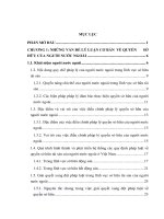 Quyền sở hữu tài sản của người nước ngoài tại việt nam (luận văn thạc sĩ luật học) 