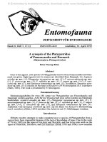 Entomofauna, ZEITSCHRIFT FÜR ENTOMOLOGIE VOL 0020-0017-0051