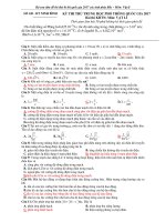 Bộ đề thi thử kì thi quốc gia 2017 các tỉnh phía bắc  vật lý  có đáp án  lý thuyết bài tập lý 12 ôn tốt nghiệp