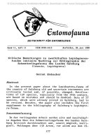 Entomofauna, ZEITSCHRIFT FÜR ENTOMOLOGIE VOL 0011-0177-0213
