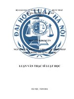 Nguyên tắc kiểm sát việc tuân theo pháp luật trong tố tụng dân sự (luận văn thạc sĩ luật học) 