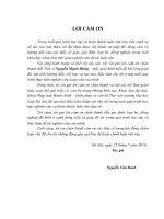 Giải quyết vụ án hành chính qua thực tiễn tại thành phô hà nội (luận văn thạc sĩ luật học) 