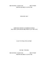 Kiểm soát hành vi ấn định giá nhằm hạn chế cạnh tranh theo pháp luật việt nam (luận văn thạc sĩ luật học) 