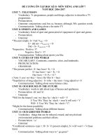 đề cương ôn tập học kì 2- lớp 6