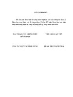 Nguyên tắc chứng minh trong tố tụng dân sự (luận văn thạc sĩ luật học) 