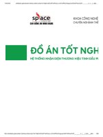 Đồ án tốt nghiệp  hệ thống nhận diện thương hiệu tinh dầu PURE GREEN