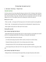 Ôn tập Ngữ văn giữa học kỳ I  lớp 8