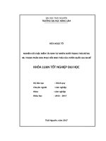 Nghiên cứu đặc điểm tái sinh tự nhiên dưới trạng thái rừng IIB, thuộc phân khu phục hồi sinh thái của vườn quốc gia ba bể 