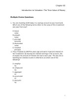 Chap005 TRẮC NGHIỆM QUẢN TRỊ TÀI CHÍNH BẰNG TIẾNG ANH