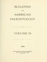 Bulletins of American paleontology (Bull. Am. paleontol.) Vol 306308