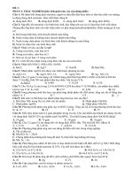 CAU HOI  DE KIEM TRA TN CHUONG 2 NP 