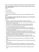 Soạn câu hỏi và đáp án môn kiến thức chung ôn thi công chức thuế 2018