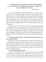 VAI TRÒ LÃNH ĐẠO CỦA CHI BỘ 1, TRƯỜNG CHÍNH TRỊ TỈNH  VỚI CÔNG TÁC NGHIÊN CỨU KHOA HỌC VÀ NGHIÊN CỨU THỰC TẾ NHIỆM KỲ 2015 – 2017