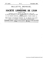 Annales and Bulletins Société Linnéenne de Lyon 1638