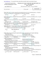 DeThiThu net  de thi thu THPT QG 2017 mon vat ly thpt hoang le kha lan1 id file 411