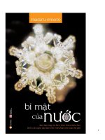 bi mat cua nuoc masaru emoto