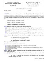 câu hỏi trắc nghiệm an toàn lao động