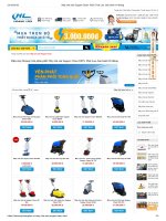 Máy chà sàn Supper Clean  Điện máy Hoàng Liên