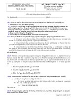 câu hỏi trắc nghiệm an toàn lao động