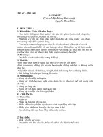 GIÁO ÁN THI GV GIỎI CẤP TỈNH NGỮ VĂN 12 ĐẤT NƯỚC NGUYỄN KHOA ĐIỀM