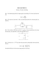 BAI TAP tín hiệu và hệ thống