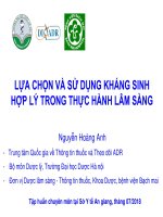 Lua chon va su dung khang sinh hop  ly trong thuc hanh lam sang SYT an giang 07 2018 (1)