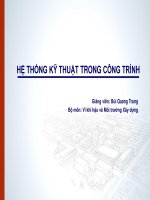 bai giang he thong ky thuat trong cong trinh