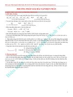 GIAI NHANH BAI TAP DIEN PHAN 