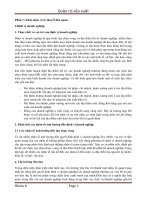 Quản trị sản xuất tại công ty cổ phần thương mại bia hà nội (HABECO TRADING) là công ty con của tổng công ty cổ phần bia   rượu   NGK hà nội (HABECO)  