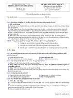 câu hỏi trắc nghiệm an toàn lao động