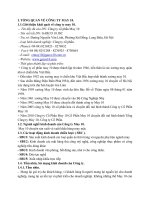 Phân tích môi trường bên trong, môi trường bên ngoài và quản trị chiến lược của công ty cổ phần may 10 