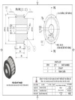 PULLEY CHỦ ĐỘNG  BẢN H  (Z15D19)