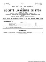 Annales and Bulletins Société Linnéenne de Lyon 2023