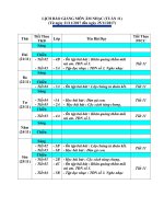 KẾ HOẠCH BÀI DẠY TUẦN 11