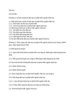 Vấn đề đào tạo và phát triển nguồn nhân lực tại công ty TNHH giao nhận hàng hóa an phát 