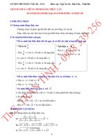 CHUYÊN đề 4  CHỨNG MINH ĐẲNG THỨC  SO SÁNH BTRG 