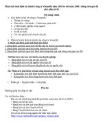 Phân tích tình hình tài chính công ty vinamilk năm 2010 so với năm 2009 ( đứng trên góc độ nhà phân tích) 