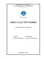 Hoàn thiện công tác kế toán doanh thu, chi phí và xác định kết quả kinh doanh tại công ty TNHH tuấn châu   