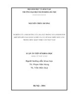 Nghiên cứu ảnh hưởng của ma sát trong xylanh piston khí nén đến sai lệch vị trí của ổ cấp dao trên máy CNC trong điều kiện nhiệt ẩm việt nam 