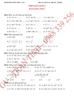 CHỦ đề 2 1  PHIẾU bài tập số 2 