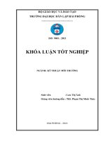 Nghiên cứu chế tạo than hoạt tính từ vỏ trấu bằng phương pháp oxi hóa và ứng dụng làm chất hấp phụ trong xử lí nước thải   