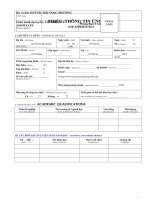 BM NSHC 02 03   phieu thong tin ung vien 