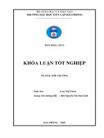 Nghiên cứu một số tác động chính của hoạt động sản xuất xốp EPS đến môi trường và đề xuất biện pháp giảm thiểu 