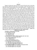 tom tat luan an tien si  tieng viet nghiên cứu tổng hợp xúc tác trên cơ sở oxit mangan để xử lý VOC ở nhiệt độ thấp